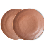 HKLIVING HKLIVING - Bold&Basic ceramics ontbijtbord brown ACE7091