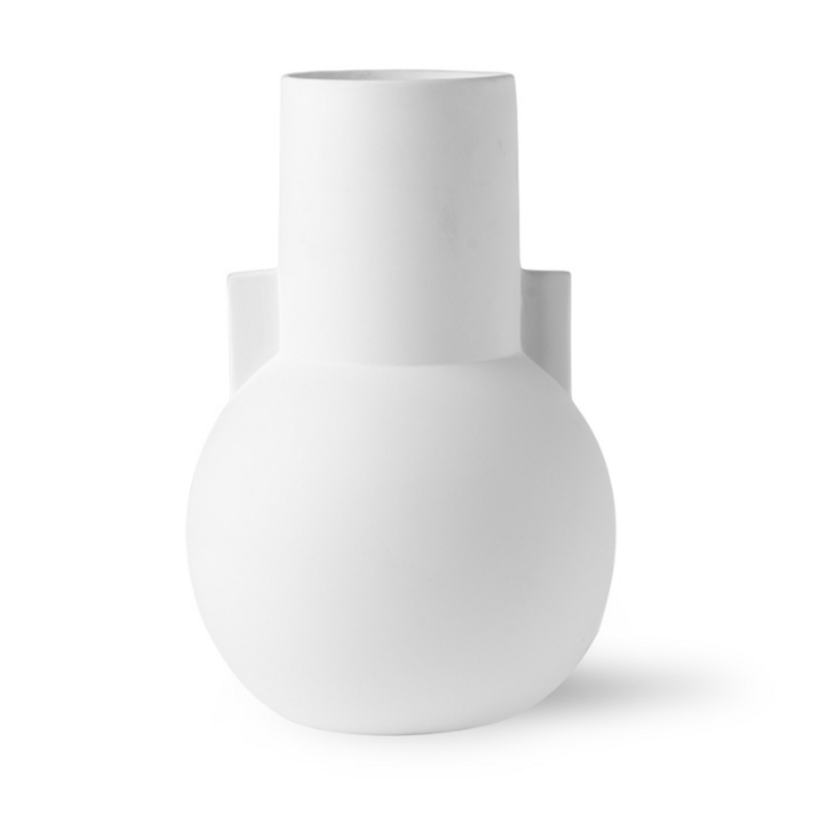 HKLIVING HKLIVING - Mat witte vaas S ACE6809