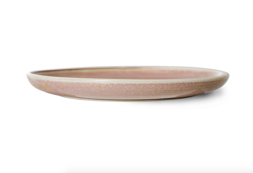 HKLIVING HKLIVING - Chef ceramics dinner plate rustic pink ACE7146