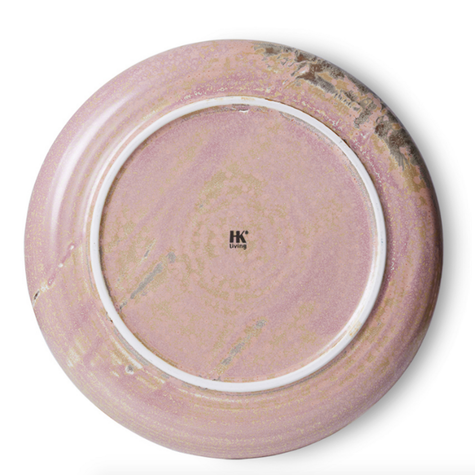 HKLIVING HKLIVING - Chef ceramics diner bord rustic pink ACE7146
