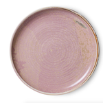 HKLIVING HKLIVING - Chef ceramics diner bord rustic pink ACE7146