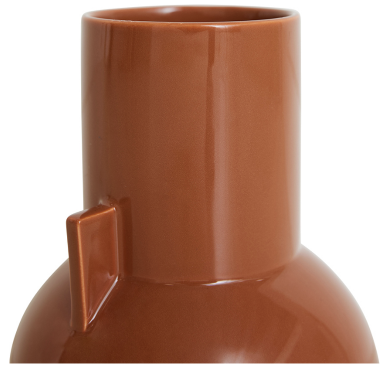 HKLIVING HKLIVING - Ceramic vase caramel S ACE7201