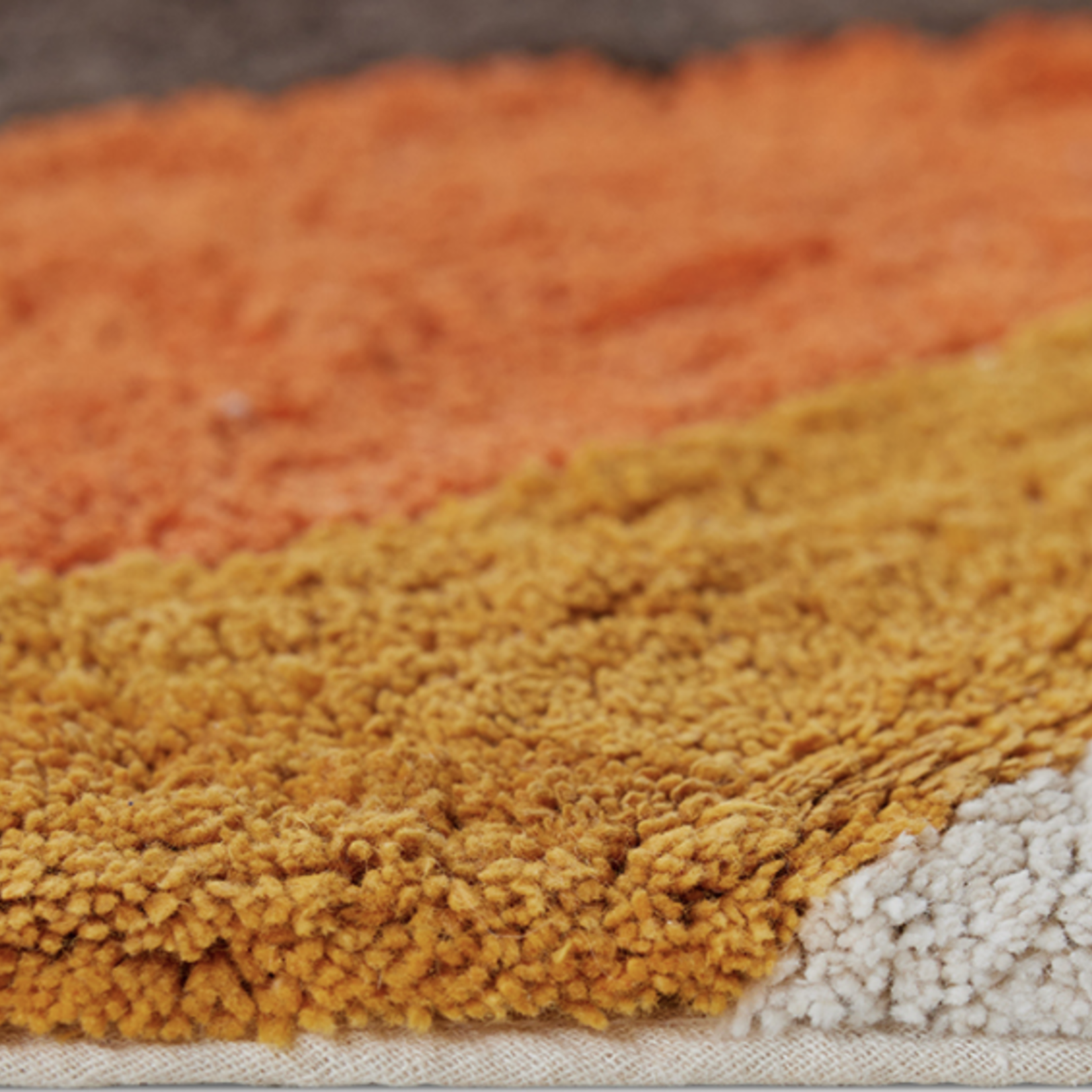 HKLIVING HKLIVING - Badmat retro Swirl 90x120cm  TTK3105