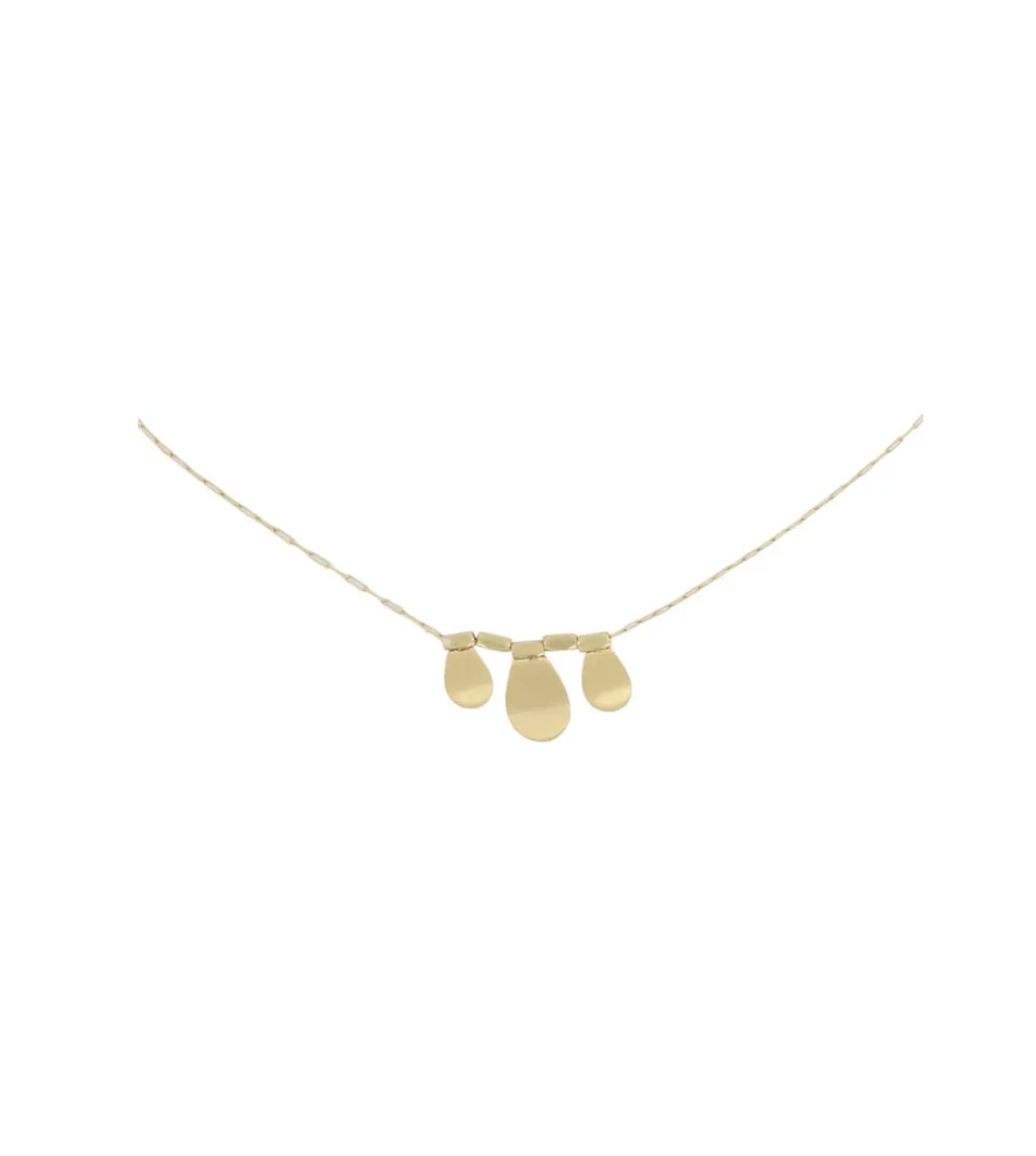 ZUSSS ZUSSS - Ketting goud met druppeltjes