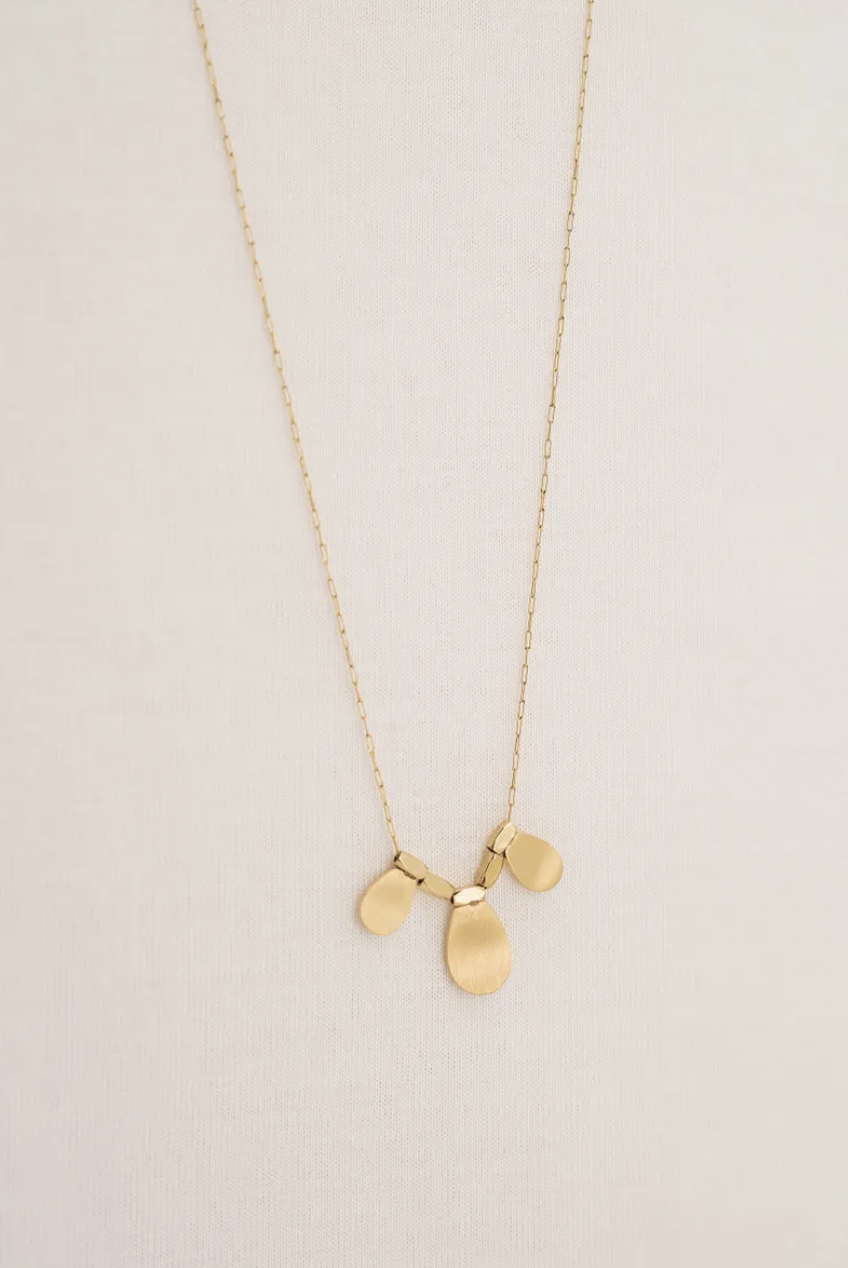 ZUSSS ZUSSS - Ketting goud met druppeltjes