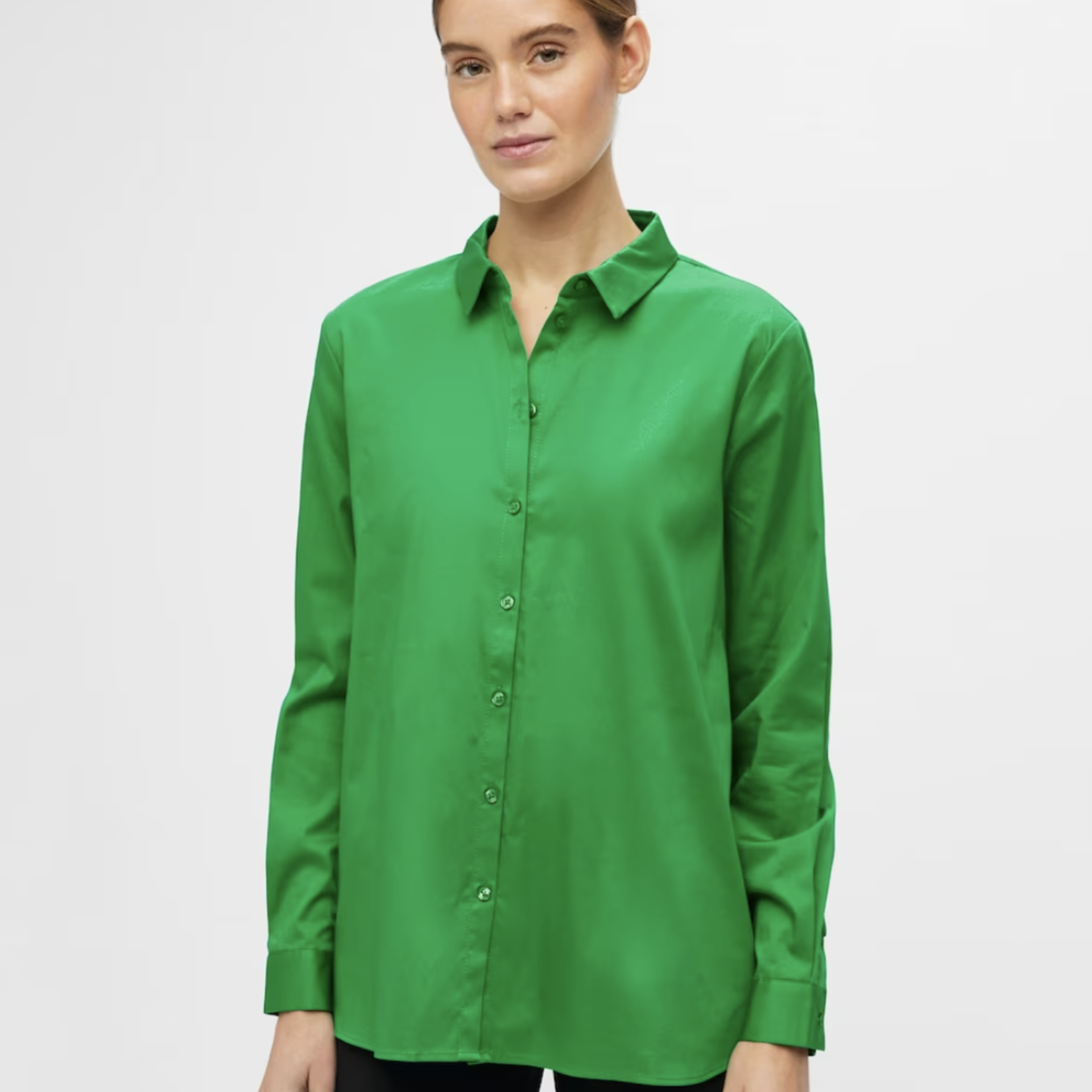 OBJECT OBJECT - Blouse sateen lush meadow MAAT 38