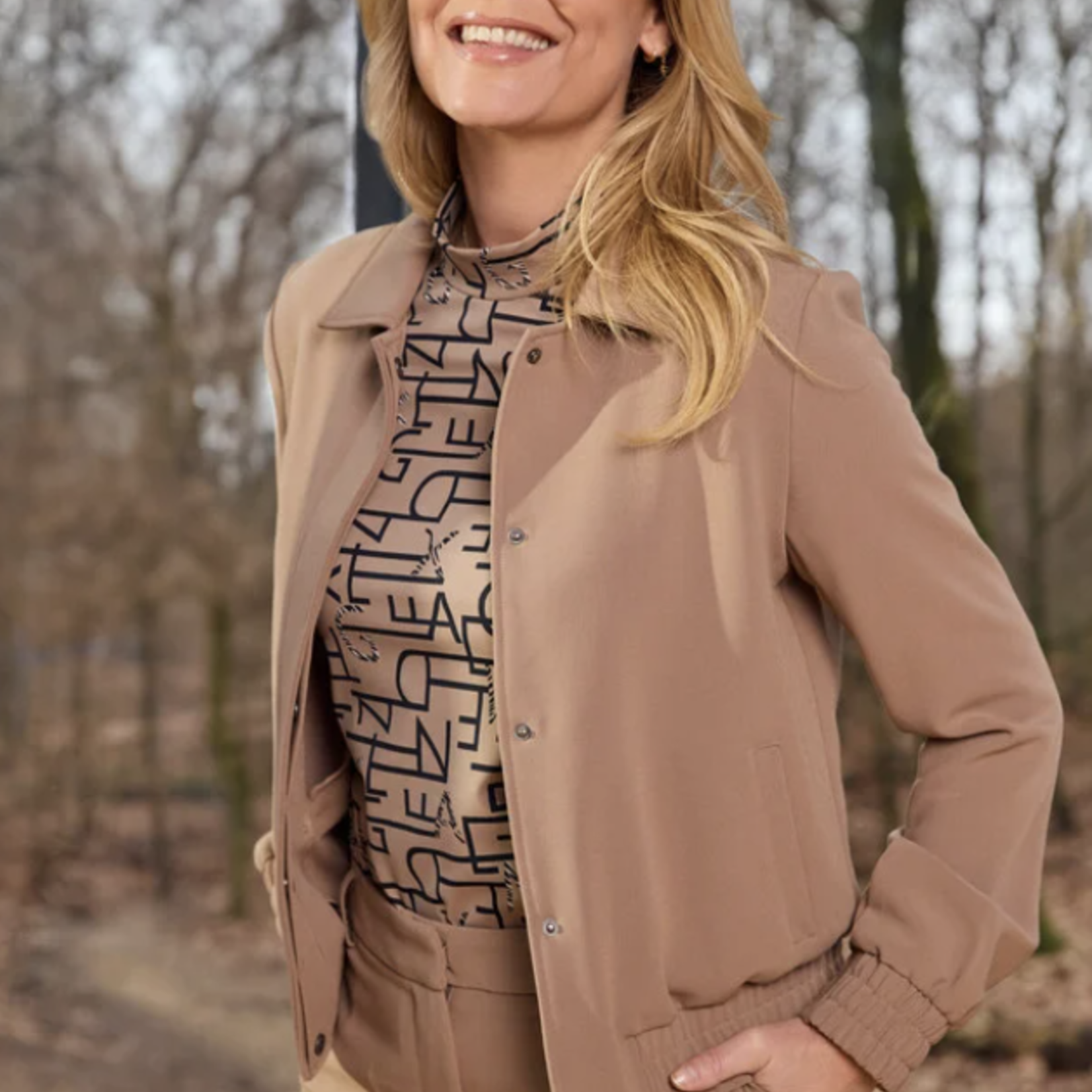 G-MAXX G-MAXX - Broek Milou latte