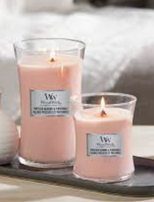 WOODWICK WOODWICK - Candle Pressed blooms & patchouili