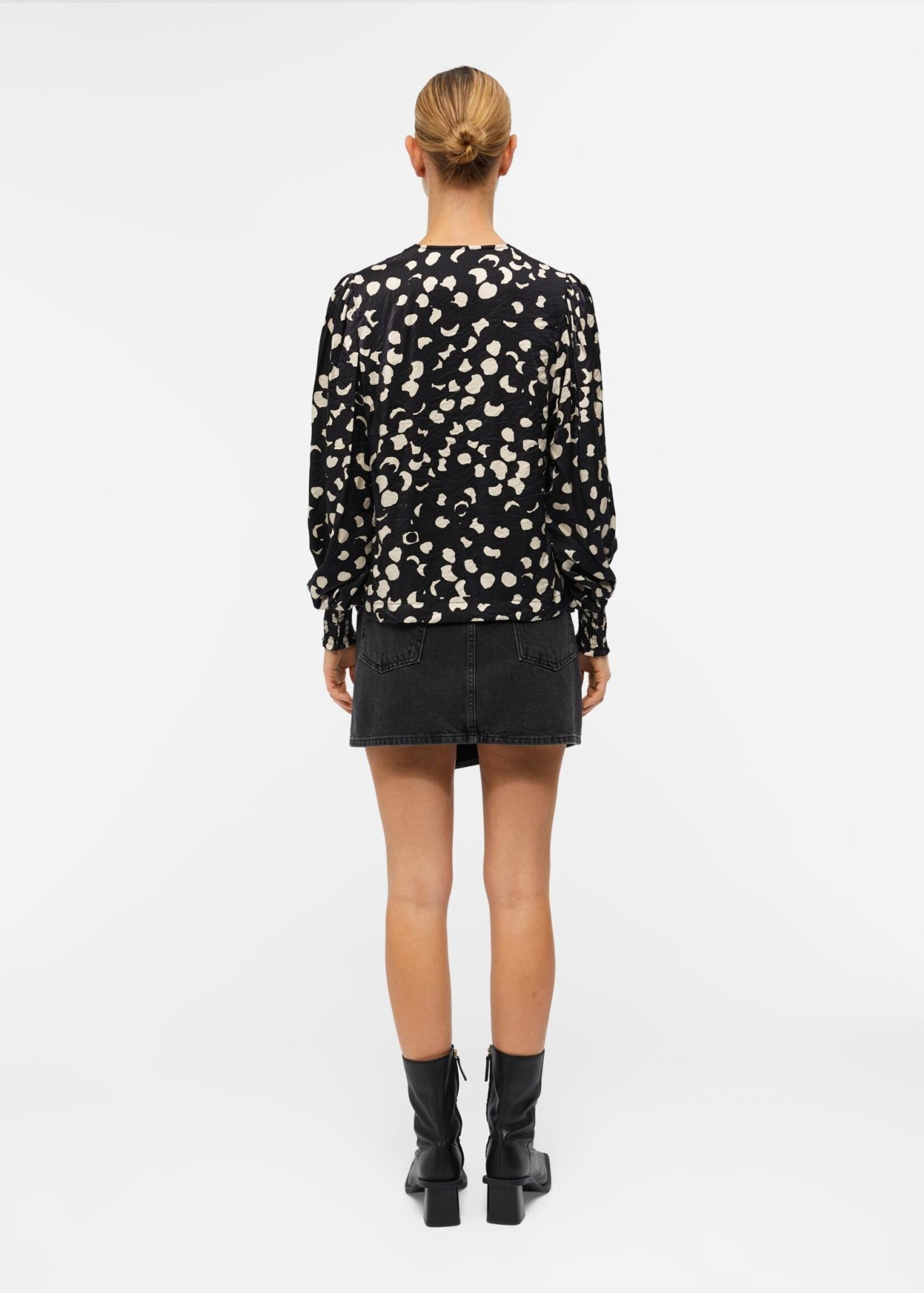 OBJECT OBJECT - Top Omika black/sandshell