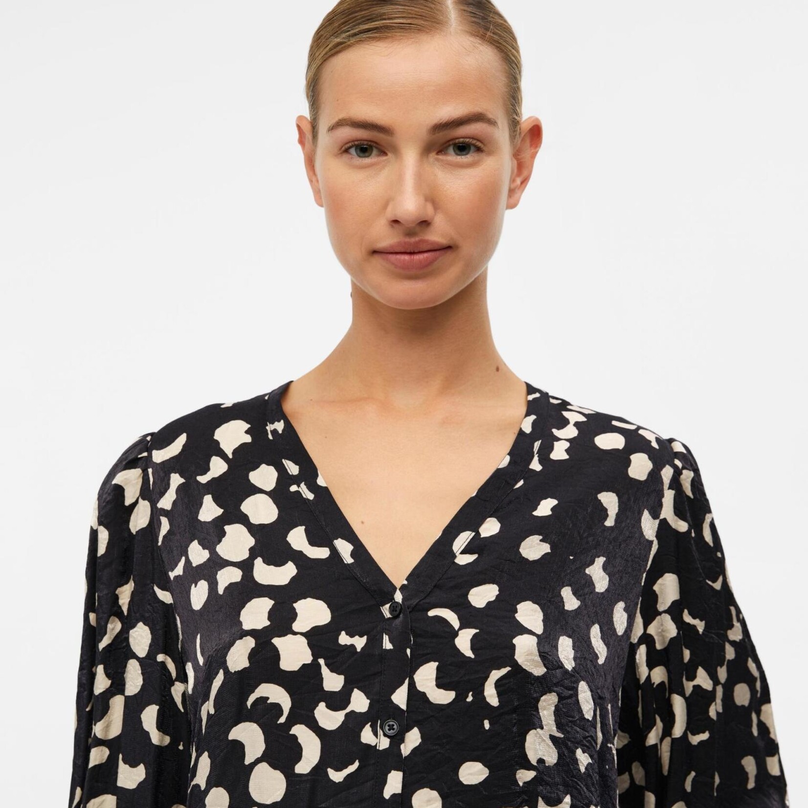 OBJECT OBJECT - Top Omika black/sandshell