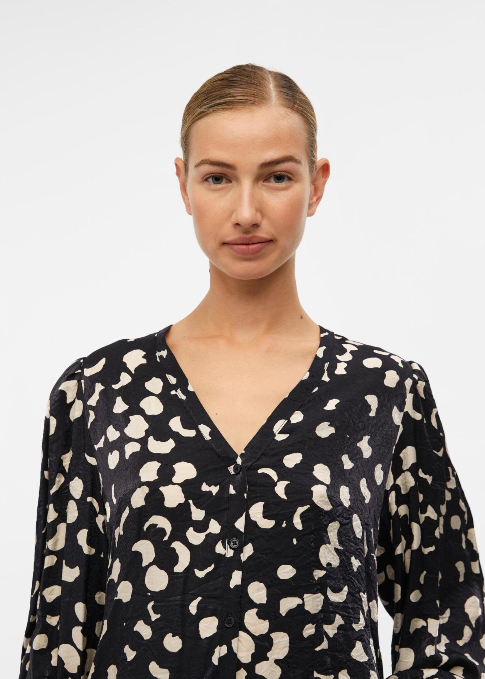 OBJECT OBJECT - Top Omika black/sandshell