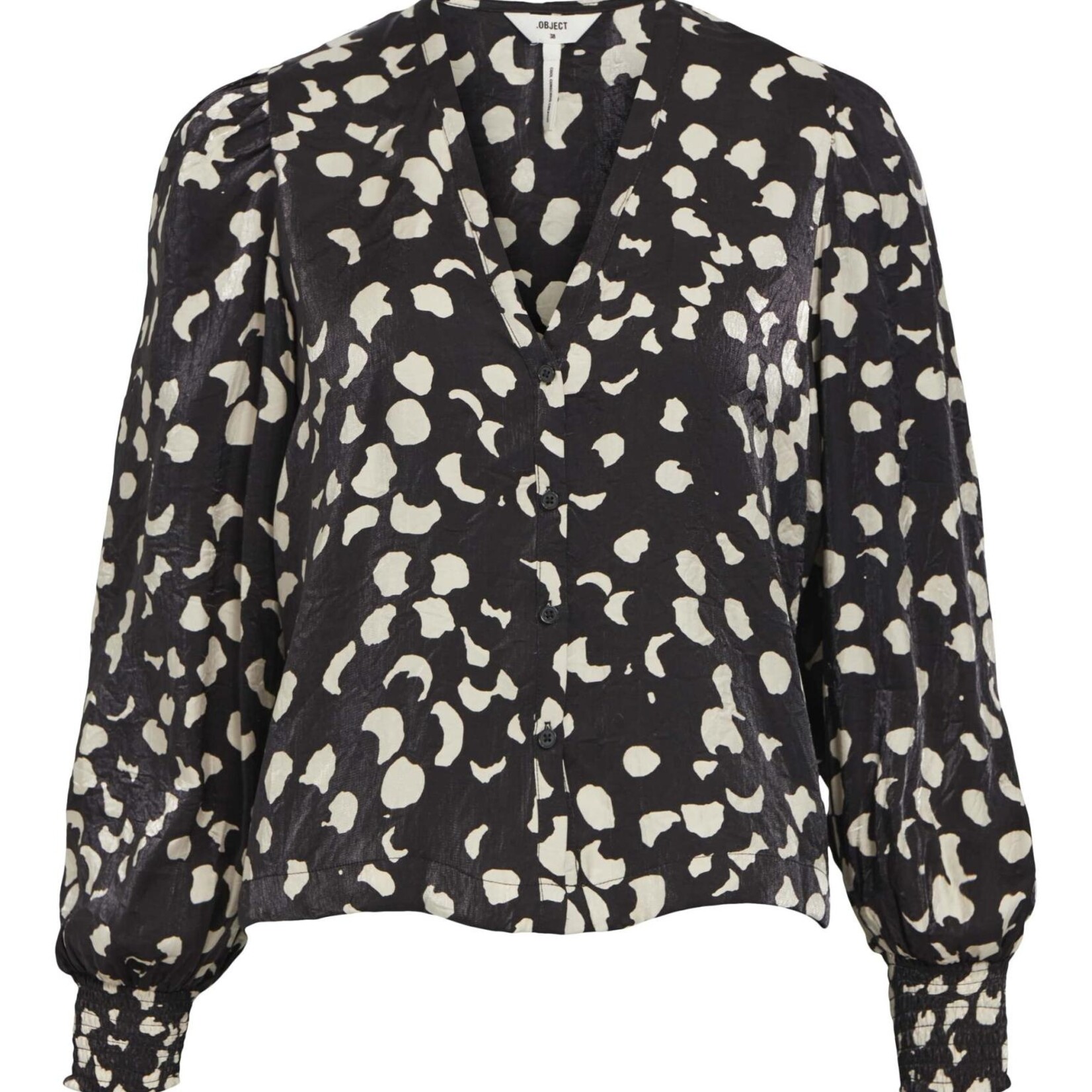 OBJECT OBJECT - Top Omika black/sandshell