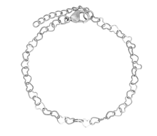 iXXXi Jewelry IXXXI - Armband hearts Goud, Zilver of Rose