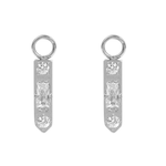 iXXXi Jewelry IXXXI - Charm hoop sparkle Goud, Zilver of Rose