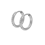 iXXXi Jewelry IXXXI - Hoops Crystal Zilver