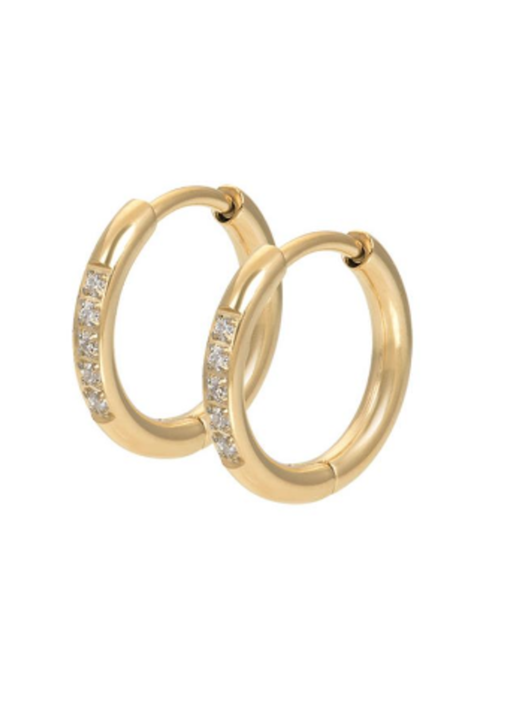 iXXXi Jewelry IXXXI - Hoops Crystal Zilver