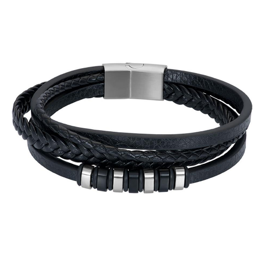 iXXXi Jewelry IXXXI - Men leather Collin