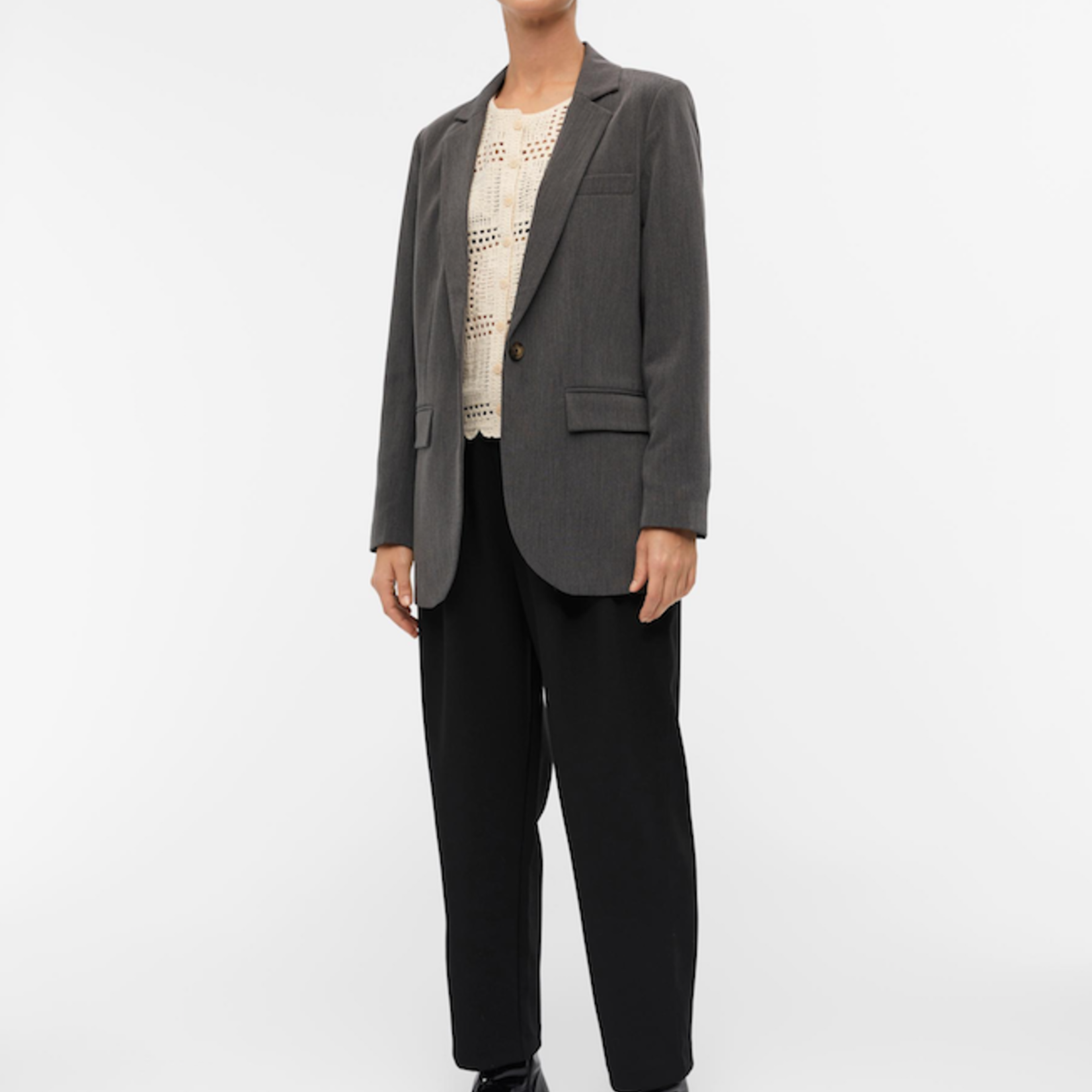 OBJECT OBJECT - Blazer Sigrid grey melange