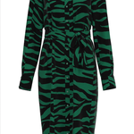 OBJECT OBJECT - Cira shirt dress lush meadow animal maat 36