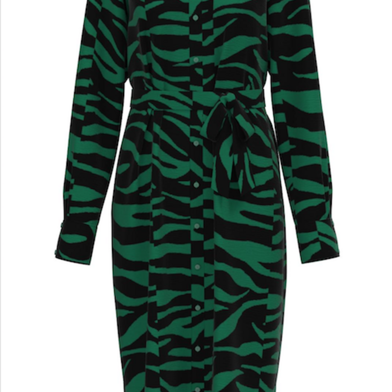 OBJECT OBJECT - Cira shirt dress lush meadow animal maat 36