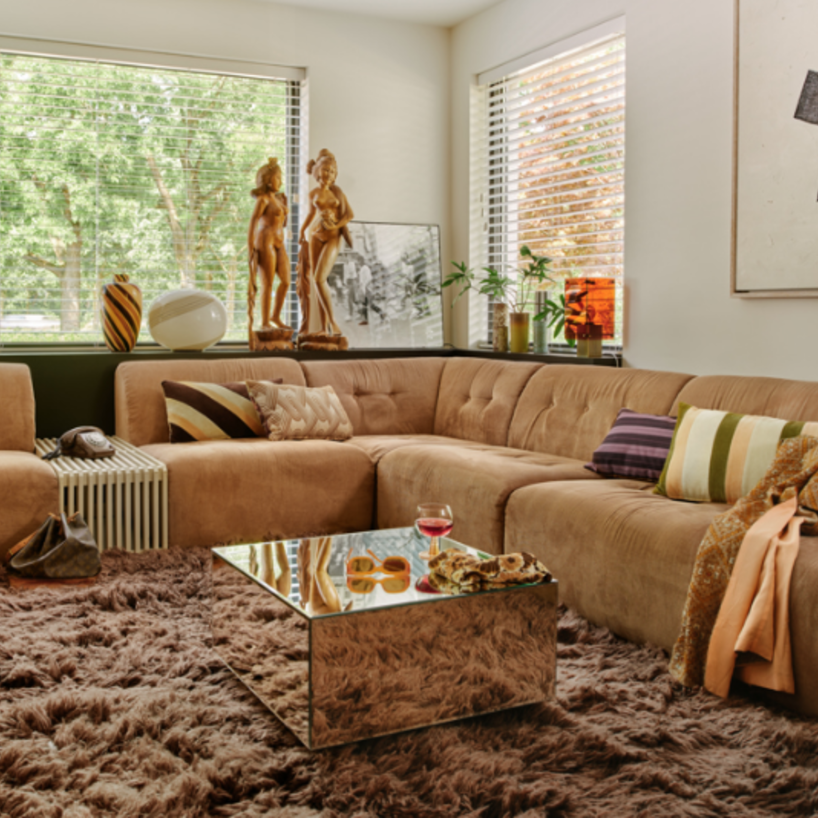 HKLIVING HKLIVING - Kussen Bloom 60x35cm TKU2182