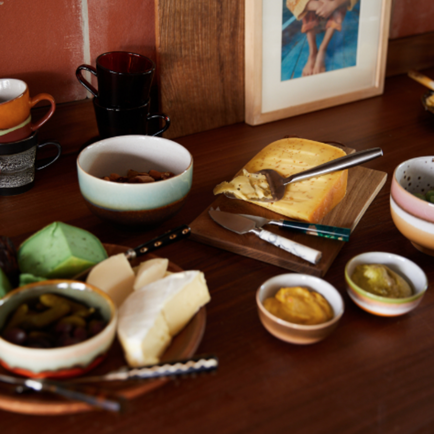 HKLIVING HKLIVING - Kaas messen Coast set van 3