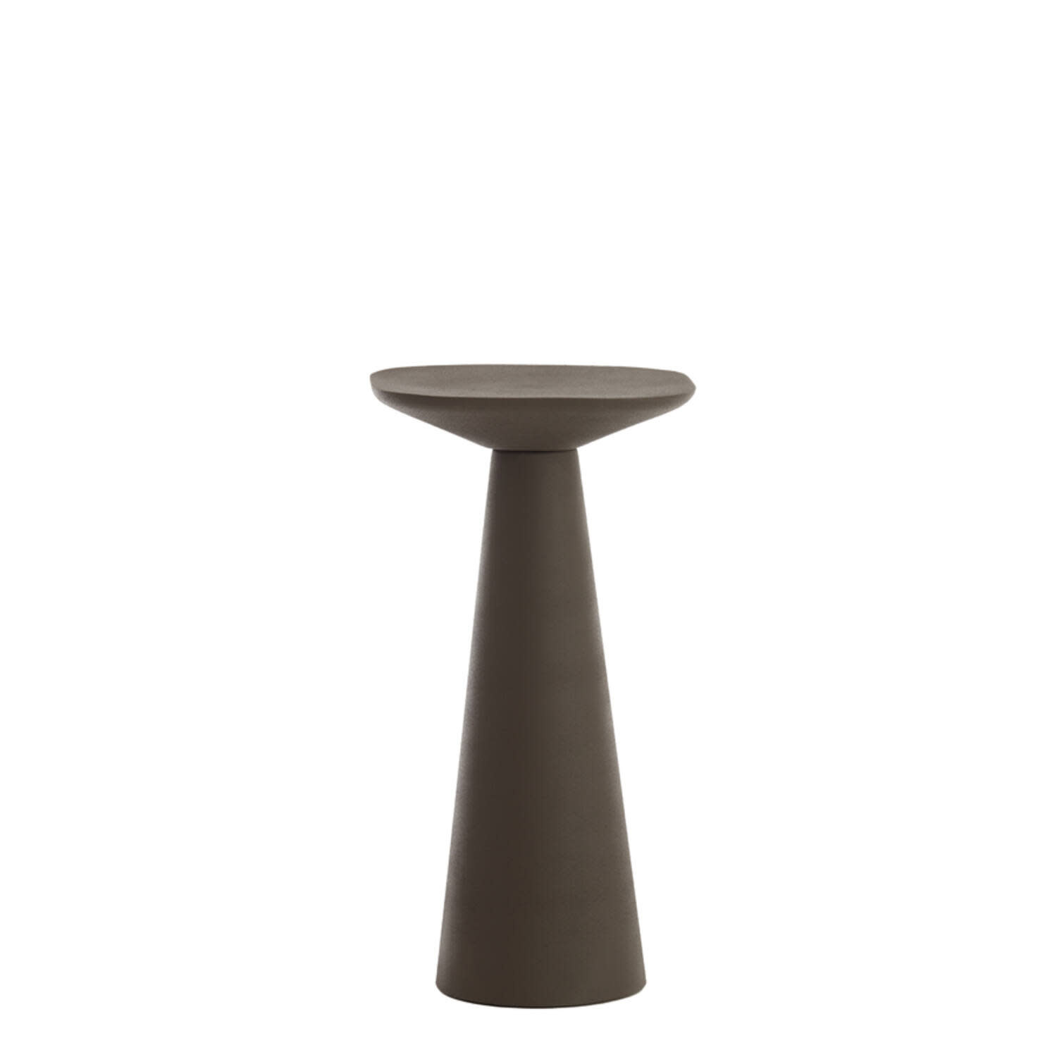 -- Side table Abala mat donkerbruin 28x28x53 cm