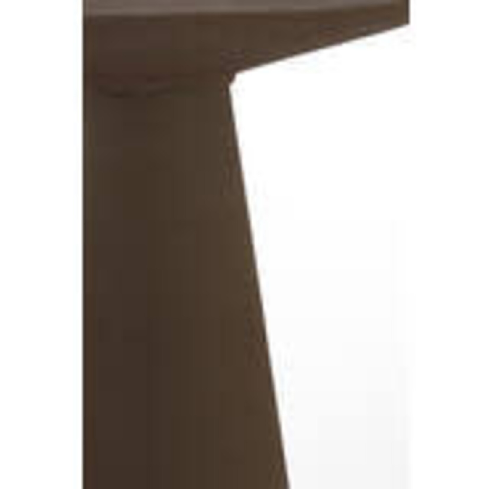 -- Side table Abala mat donkerbruin 45x45x59 cm
