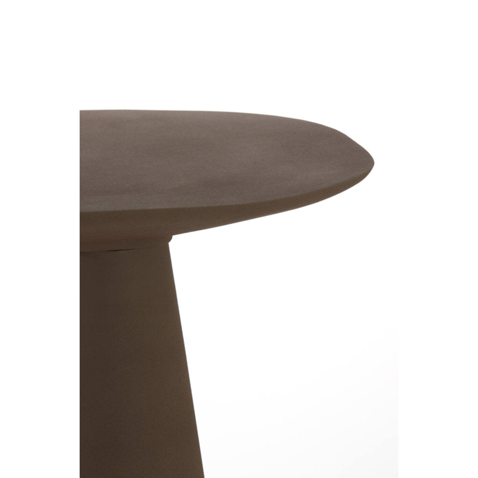 -- Side table Abala mat donkerbruin 45x45x59 cm