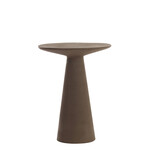 -- Side table Abala mat donkerbruin 45x45x59 cm