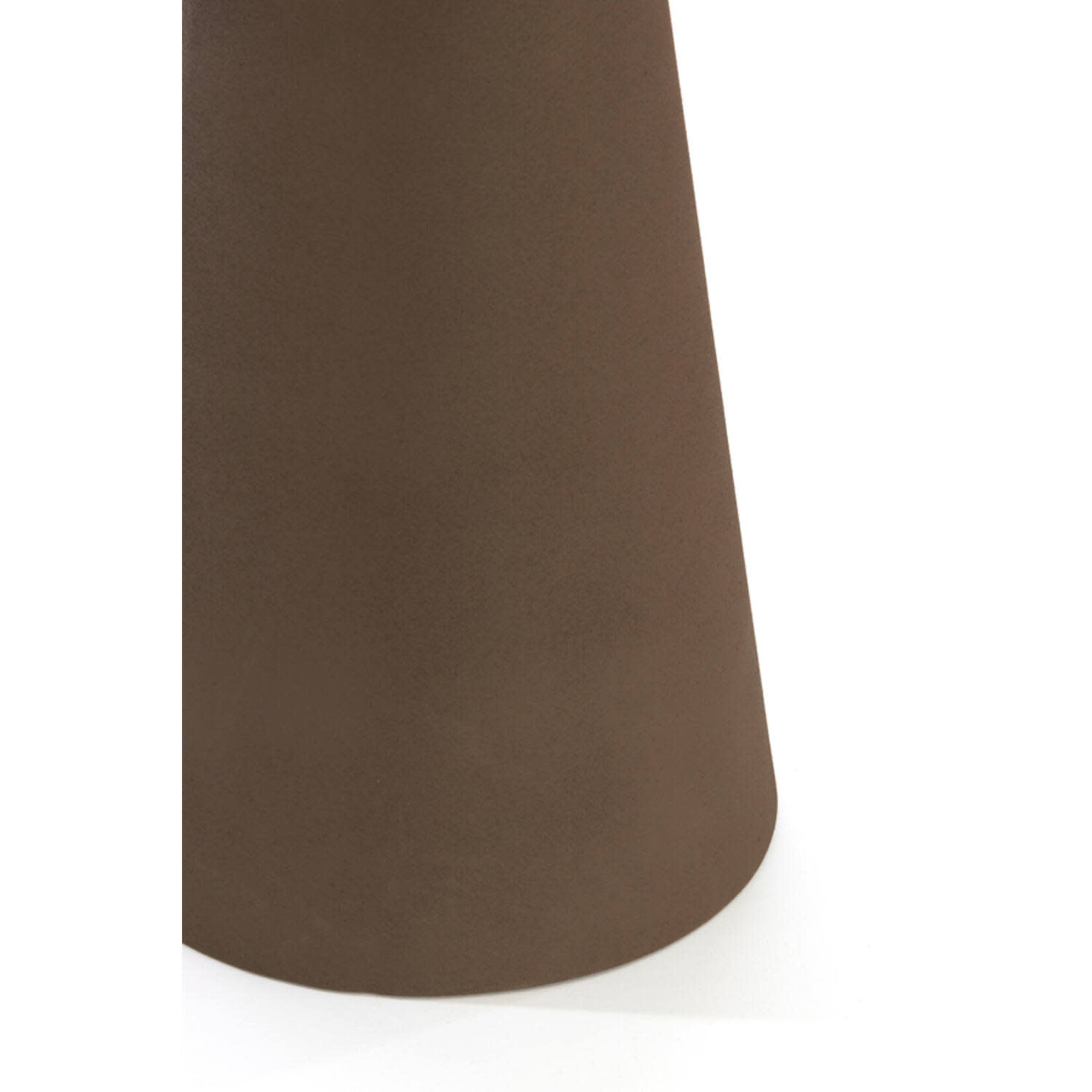 -- Side table Abala mat donkerbruin 45x45x59 cm