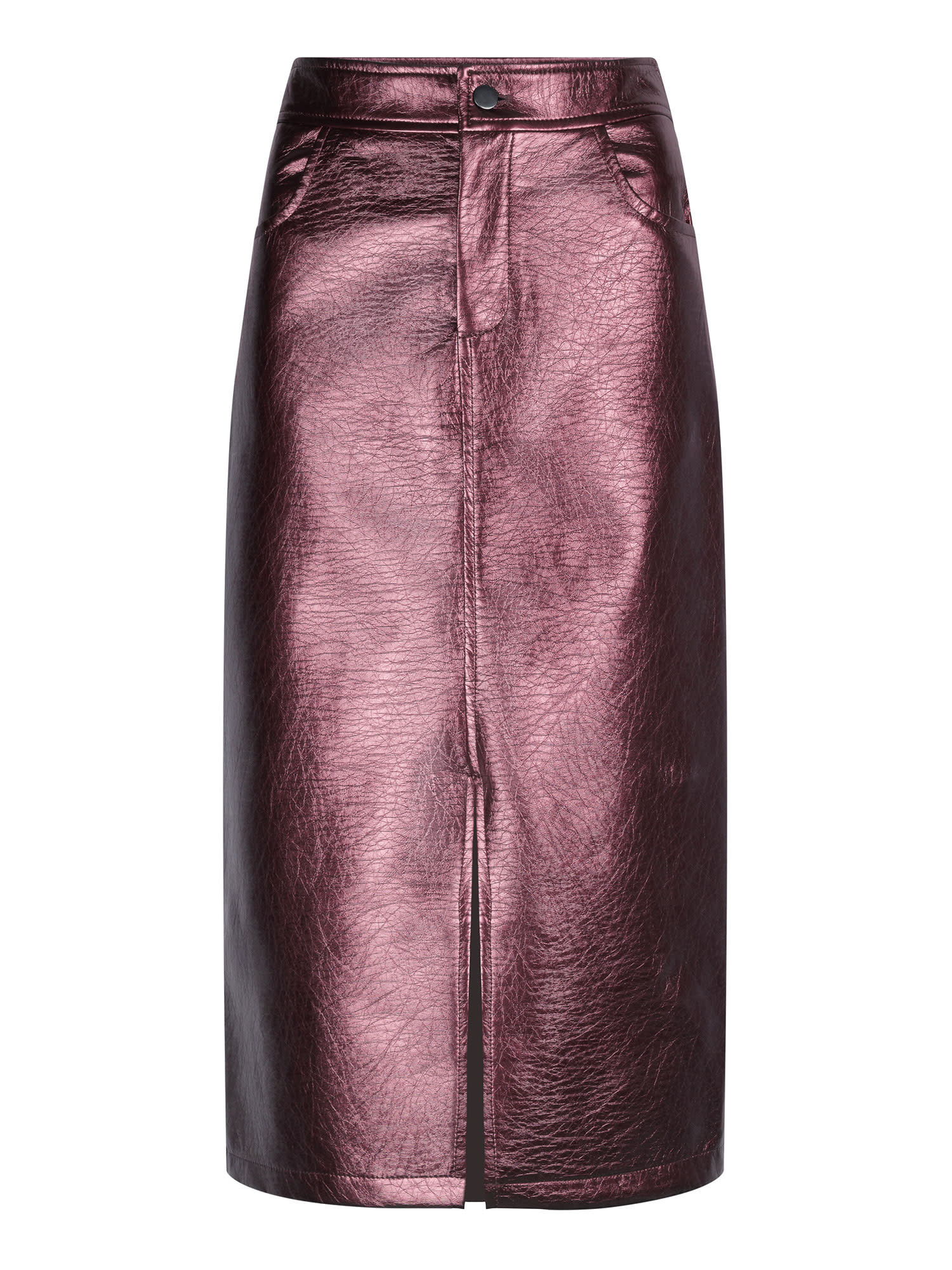 YDENCE YDENCE - Skirt hazel burgundy MAAT XS