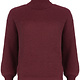 YDENCE YDENCE - Knitted sweater karlijn wine red MAAT XL