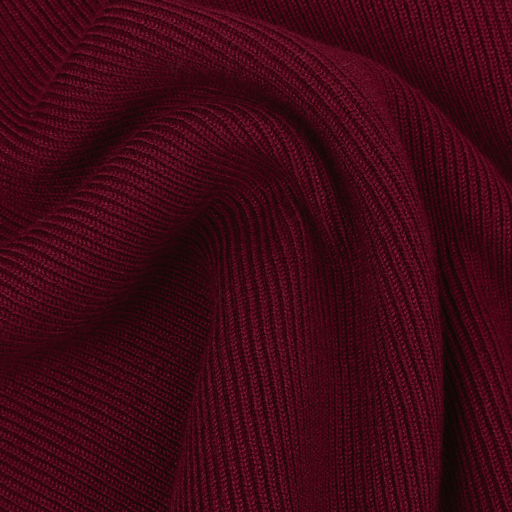 YDENCE YDENCE - Knitted top Chiara wine red