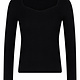 YDENCE YDENCE - Knitted top chiara black