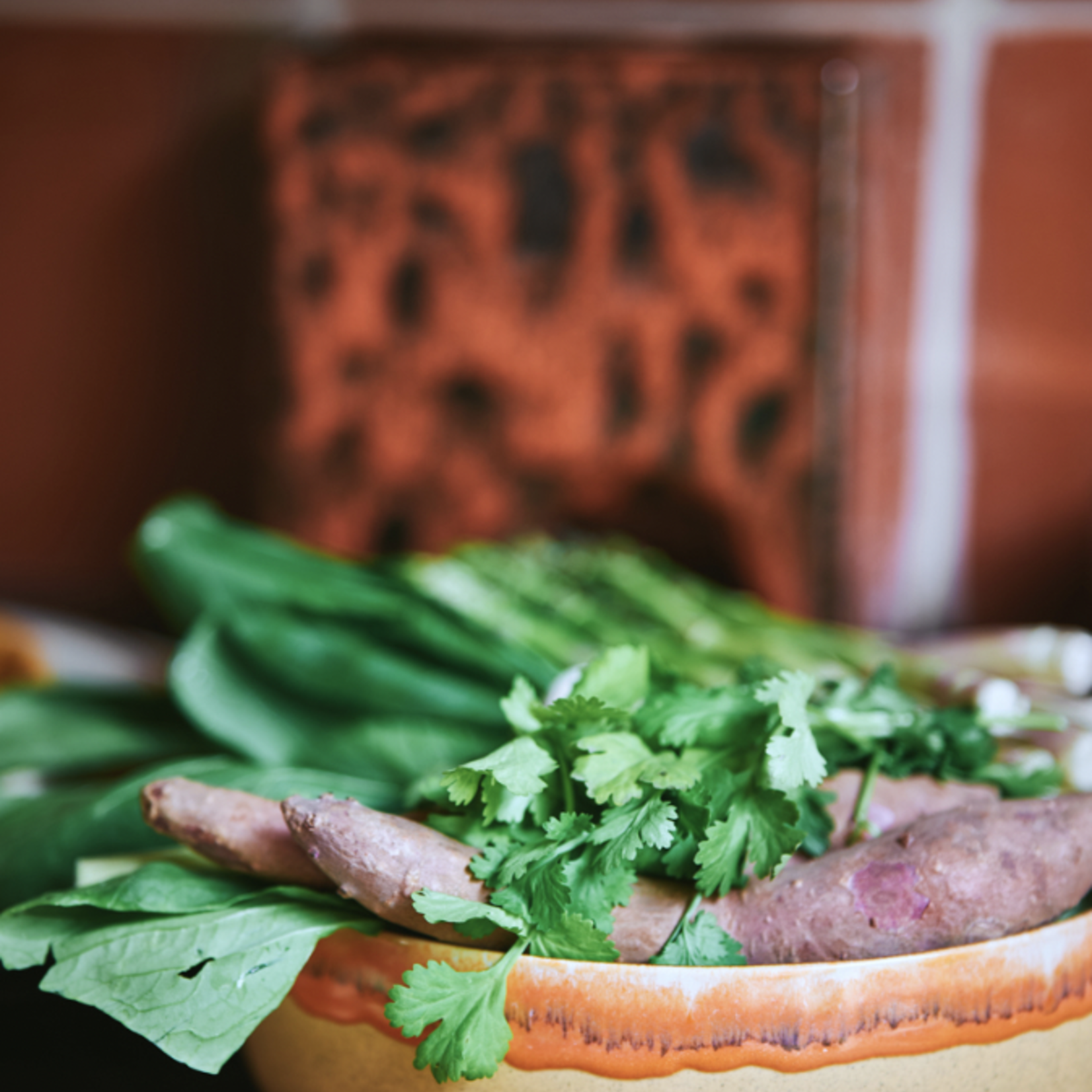 HKLIVING HKLIVING - 70's Salade schaal Shore ACE7282