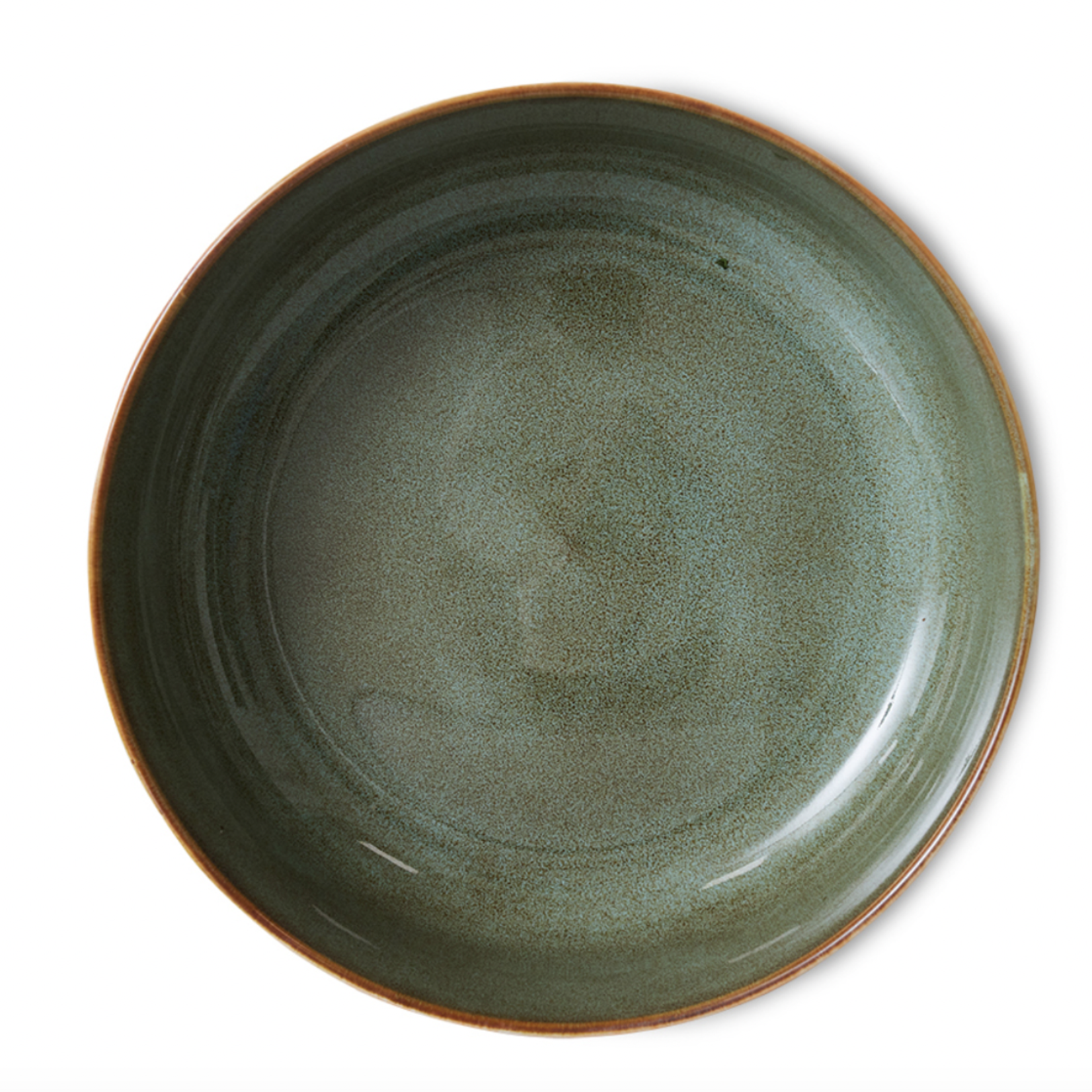 HKLIVING HKLIVING - 70's ceramics salad bowl shore ACE7282