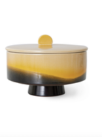 HKLIVING HKLIVING - 70's ceramics bonbon bowl sunshine ACE7284