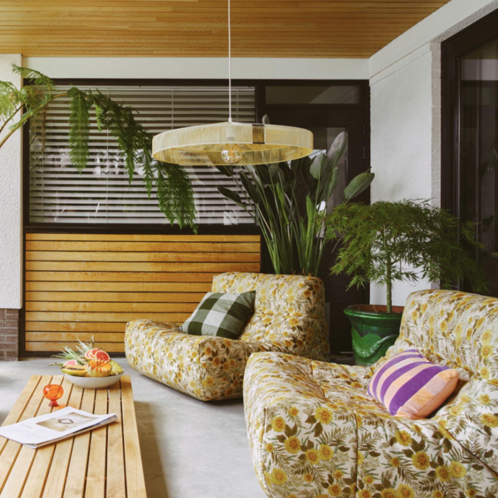 HKLIVING HKLIVING - Kussen lowlands 50x50cm TKU2190