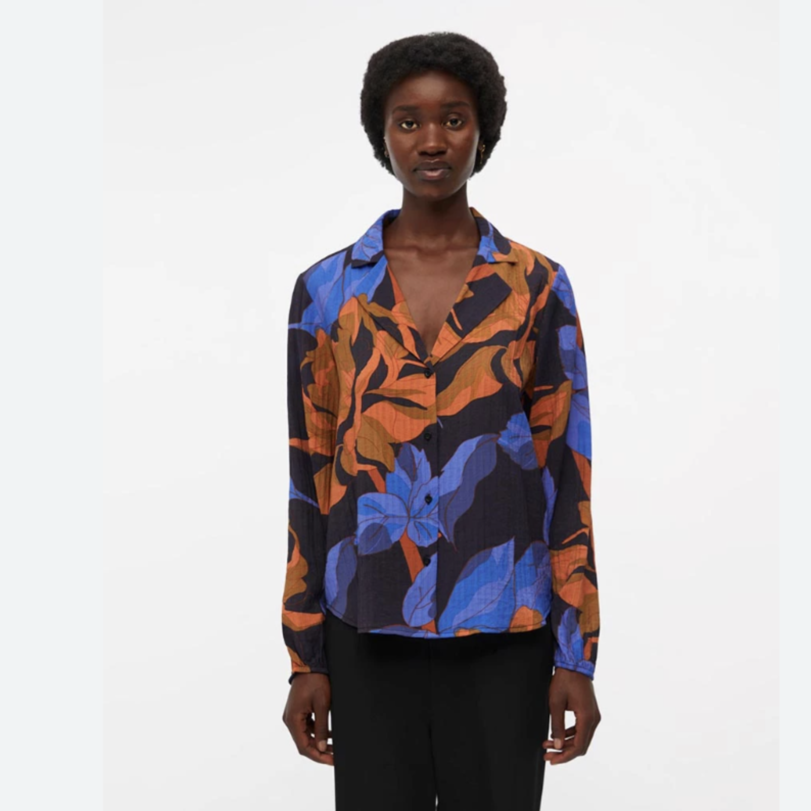 OBJECT OBJECT -  Blouse/shirt Felicia black/marigold