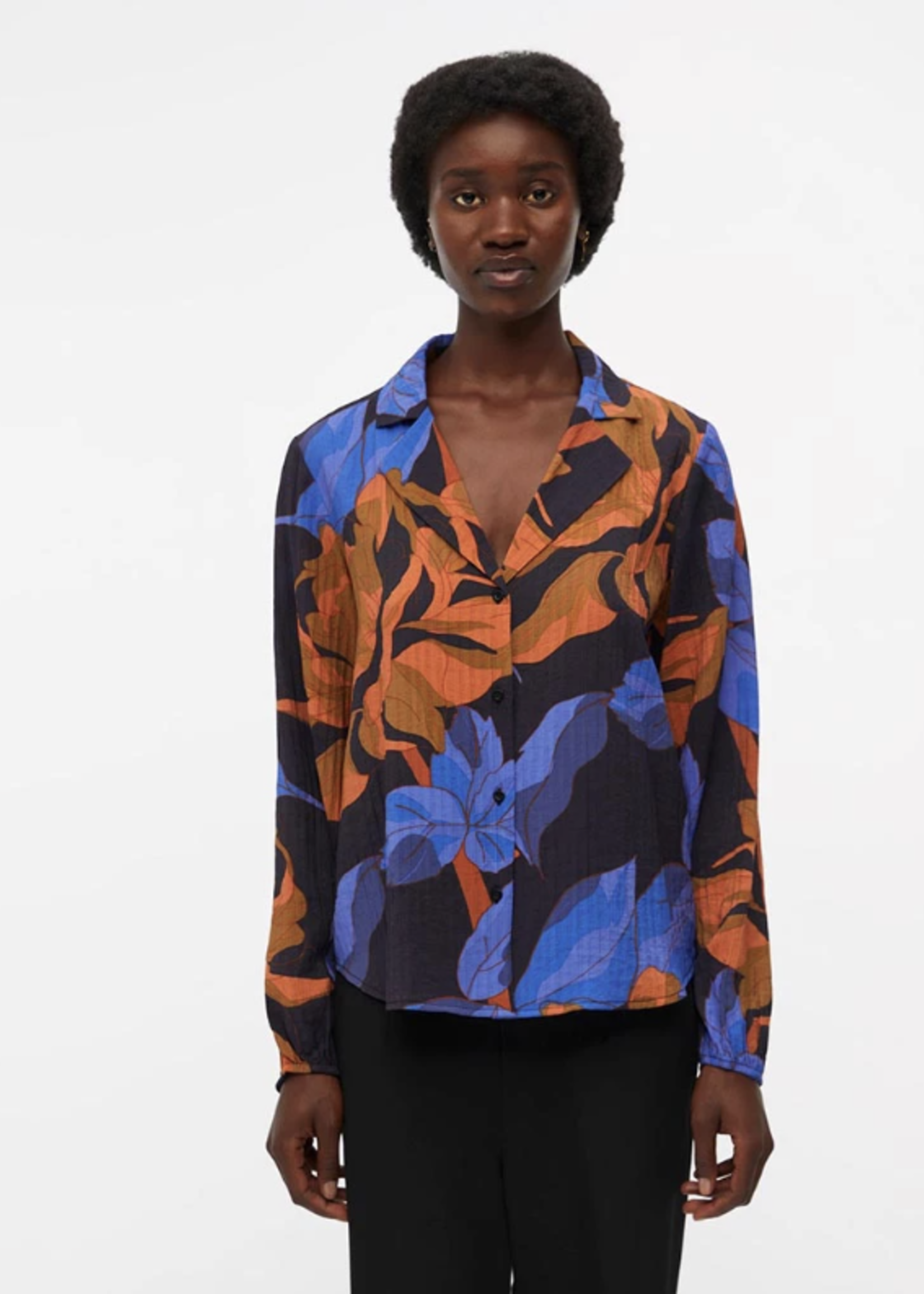 OBJECT OBJECT -  Blouse Felicia black/marigold