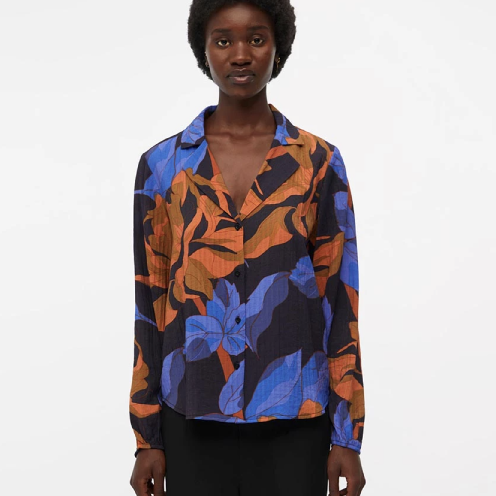 OBJECT OBJECT -  Blouse Felicia black/marigold