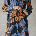 OBJECT OBJECT - Felicia shirt dress black/marigold