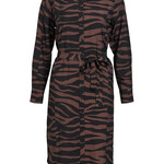 OBJECT OBJECT - Cira shirt dress lush java black animal