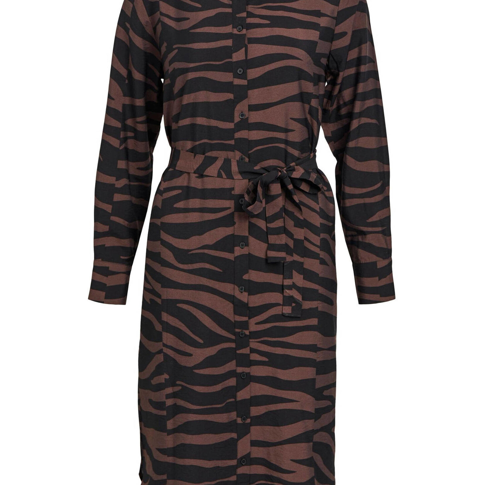 OBJECT OBJECT - Cira shirt dress lush java black animal