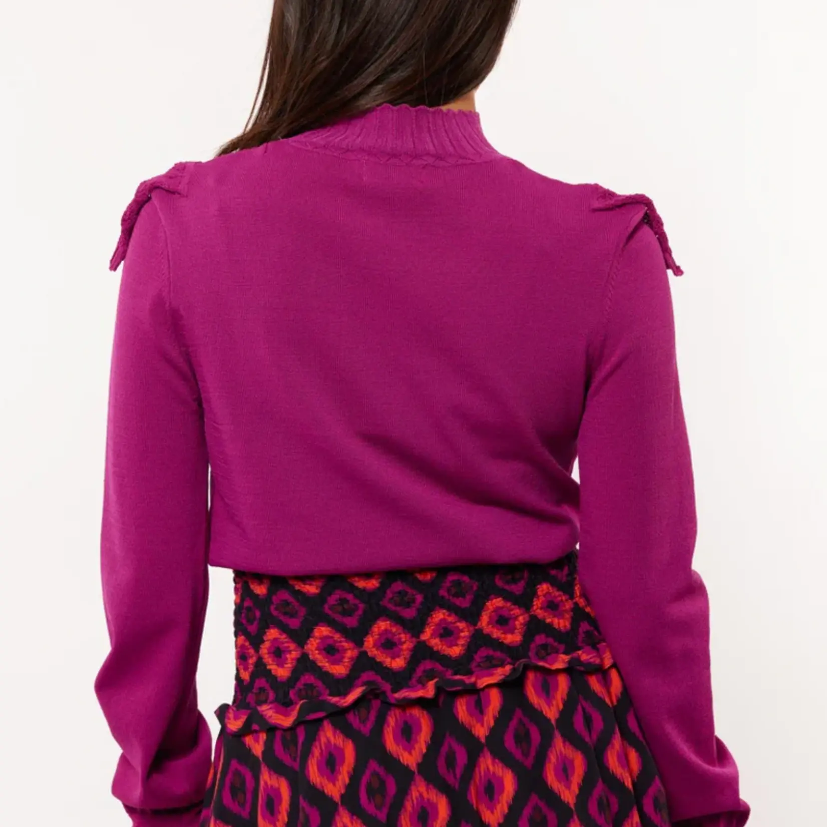 FLURESK FLURESK - Trui Jasmin Cyclaam