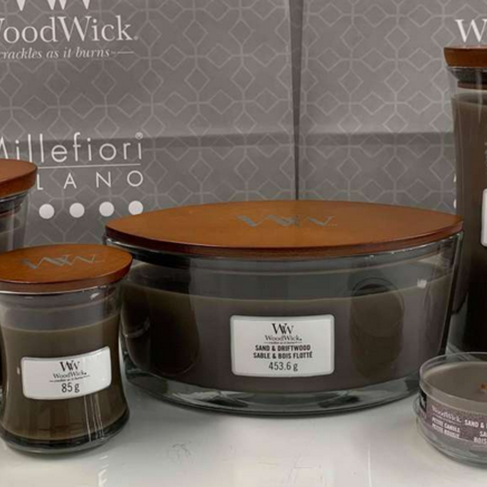 WOODWICK WOODWICK - Candle Sand & Driftwood LARGE