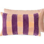 HKLIVING HKLIVING - Kussen fluweel gestreept Midsummer 50x30cm TKU2179
