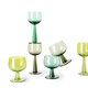 HKLIVING HKLIVING - The emeralds Wine glass low olive green