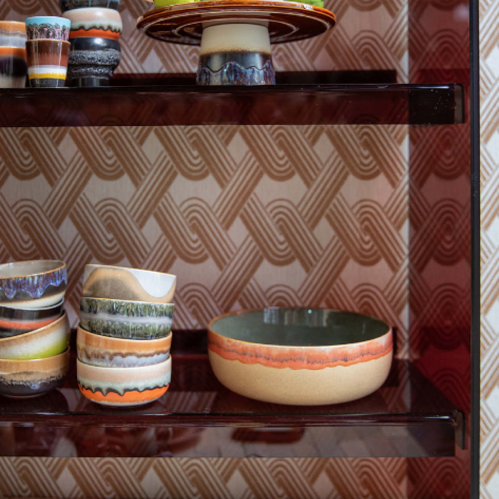 HKLIVING HKLIVING - 70's ceramics Plateau M Orbit